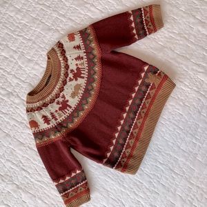 Mini Souris Knit Sweater